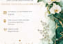 design an elegant custom wedding invitation card